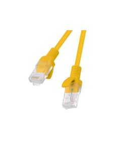 LATIGUILLO LANBERG CAT.5E UTP 0.25M NARANJA