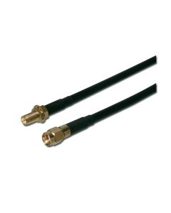 ANTENA DIGITUS CABLE EXTENSION SMA MACHO A SMA HEMBRA LENGHT 5M
