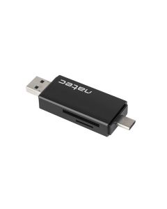 LECTOR DE TARJETAS NATEC EARWIG SD MICROSD USB 2.0 USB-C
