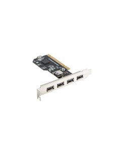 TARJETA PCI LANBERG 4X USB2.0 EXTERNOS + 1X USB2.0 INTERNO