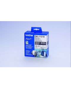 ETIQUETAS BROTHER CIRCULARES 24MM 1000 UNIDADES DE PAPEL