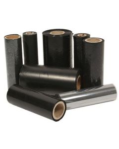 RIBBON ZEBRA 2300BK11045 CERA 110MM X 450 METROS ( CAJA 12 ROLLOS)