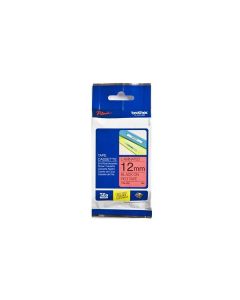 CINTA BROTHER TZE431 ROJO/NEGRO 12MM