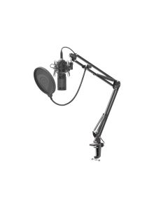 MICROFONO GAMING GENESIS RADIUM 400 STUDIO CONDENSADOR CARDIOIDE USB