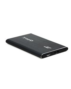 CAJA EXTERNA TOOQ TQE-2529B 2,5" 7 MM SATA USB 3.0 UASP NEGRA