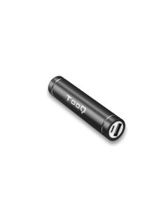 BATERIA EXTERNA TOOQ TQPB-1A26-B 2600MAH 1USB 5V/1A ALUMINIO NEGRO