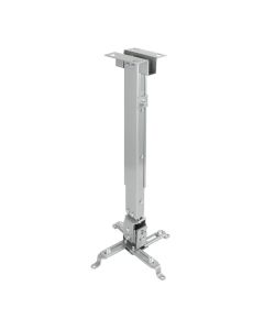 SOPORTE TECHO PROYECTOR TOOQ PJ2012T-SPLATA 130/430 - 650 mm MAX 20 KG