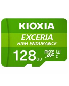 MICRO SD KIOXIA 128GB EXCERIA HIGH ENDURANCE UHS-I C10 R98 CON ADAPTADOR