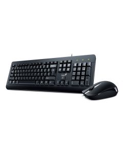 COMBO TECLADO RATON GENIUS KM 160 ALAMBRICO NEGRO