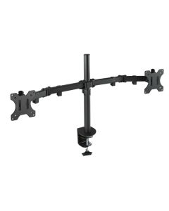 SOPORTE MESA TOOQ DB1232TN-B 2 PANTALLAS 13-32" MAX 8KG POR BRAZO NEGRO