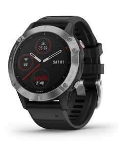 SMARTWATCH GARMIN FENIX 6 PLATA/NEGRO
