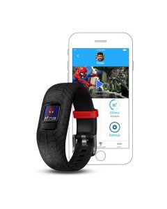 PULSERA DE ACTIVIDAD GARMIN VIVOFIT JR2 SPIDER-MAN NEGRA
