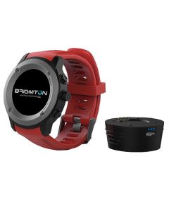 SMARTWATCH BRIGMTON BWATCH-100GPS 1.3" IPS ROJO