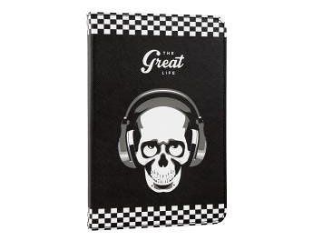 FUNDA TABLET E-VITTA STAND 2P SKULL GREAT LIFE 10,1"