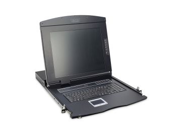 CONSOLA MODULAR DIGITUS TFT 17" KVM 1 PUERTO TOUCHPAD ESP NEGRO