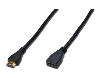 CABLE DIGITUS VIDEO ALARGADOR HDMI alta velocidad 5m w/Ethernet Ultra HD