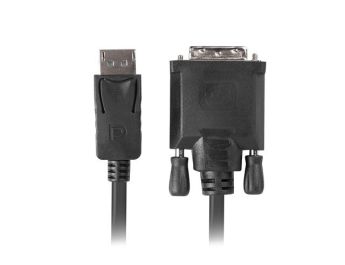 CABLE DISPLAYPORT LANBERG MACHO/DVI-D MACHO 24+1 1.8M NEGRO