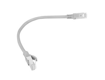 LATIGUILLO LANBERG CAT.6 UTP 0.25M GRIS
