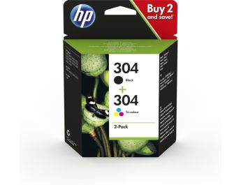 TINTA HP 304 PACK AHORRO NEGRO TRICOLOR