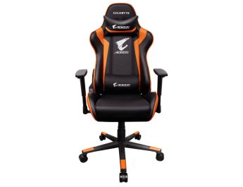 SILLA GAMING GIGABYTE AGC300 V2 AORUS NEGRO / NARANJA