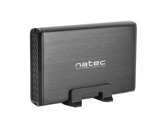 CAJA EXTERNA NATEC RHINO DISCO DURO 3,5" USB 3.0 SATA NEGRA