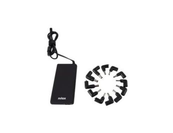 CARGADOR ADAPTADOR DE CORRIENTE UNIVERSAL NILOX 90W USB SLIM