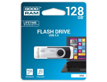 USB 2.0 GOODRAM 128GB UTS2 NEGRO