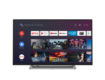 TV TOSHIBA 55UA3A63DG 55" UHD SMART ANDROIDTV WIFI USB HDMI GOOGLE ASSISTA CHOM